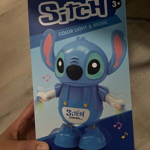 Stitch Dancing Color Light & Music Toy - Blue